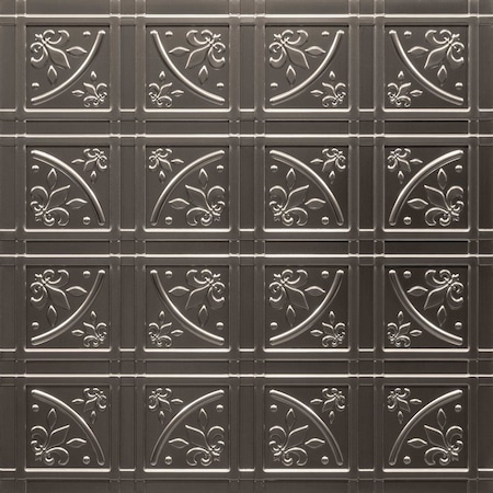 Ceilume Lafayette 2ft x 2ft Tin Ceiling Tile V3-LAF-22PBR